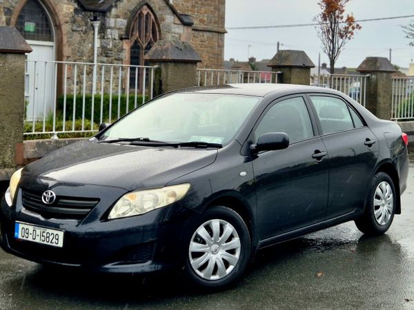 Toyota Corolla Saloon, Petrol, 2009, Black
