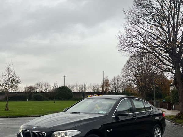 BMW 5-Series Saloon, Diesel, 2013, Black