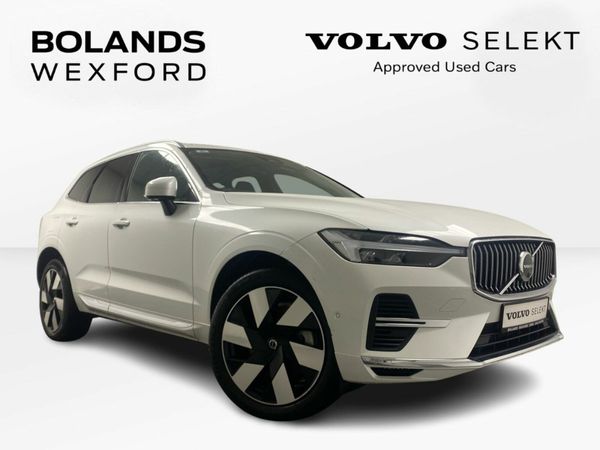 Volvo XC60 SUV, Petrol Plug-in Hybrid, 2023, White