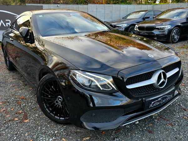Mercedes-Benz E-Class Coupe, Diesel, 2017, Black