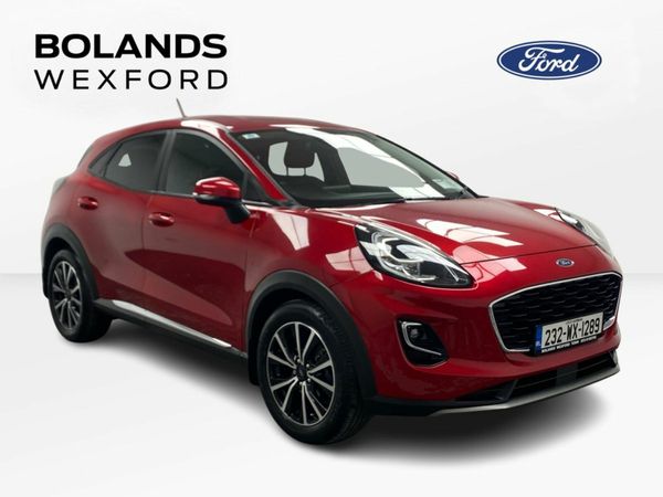 Ford Puma MPV, Petrol Hybrid, 2023, Red
