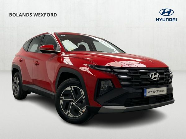 Hyundai Tucson SUV, Petrol Hybrid, 2025, Red