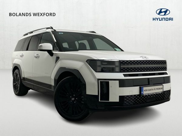Hyundai Santa Fe SUV, Petrol Hybrid, 2025, White