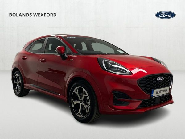 Ford Puma SUV, Petrol Hybrid, 2026, Red