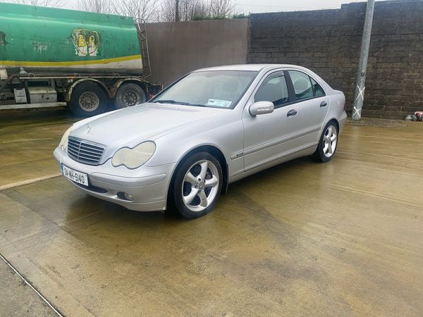 Mercedes-Benz C-Class Saloon, Petrol, 2004, Silver
