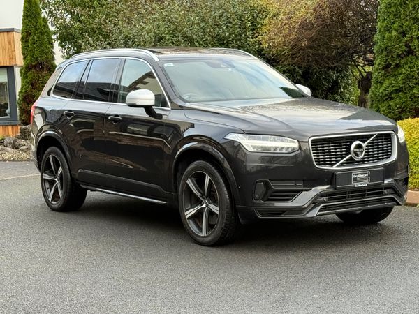 Volvo XC90 SUV, Petrol Plug-in Hybrid, 2017, Black