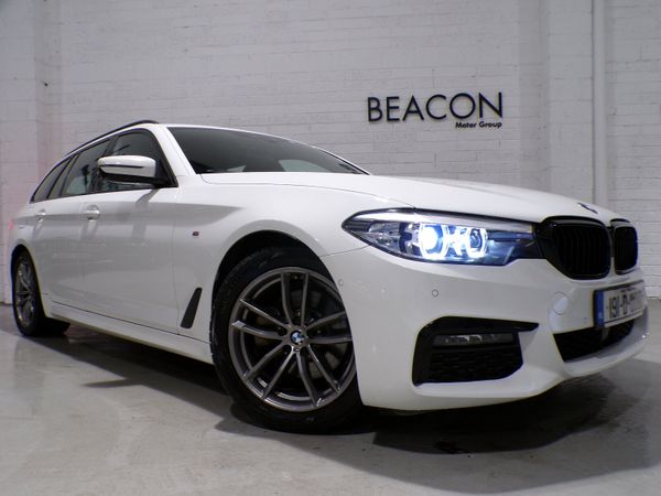 BMW 5-Series Estate, Diesel, 2019, White