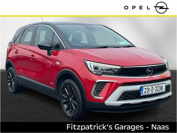 Opel Crossland X SUV, Petrol, 2023, Red