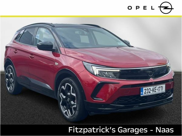 Opel Grandland X SUV, Petrol, 2023, Red