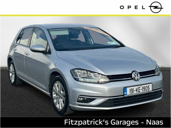Volkswagen Golf Hatchback, Diesel, 2019, Silver
