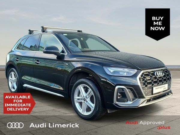 Audi Q5 SUV, Petrol Plug-in Hybrid, 2023, Black