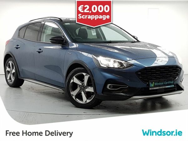 Ford Focus Hatchback, Petrol Hybrid, 2021, Blue
