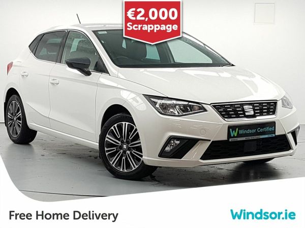 SEAT Ibiza Hatchback, Petrol, 2020, White