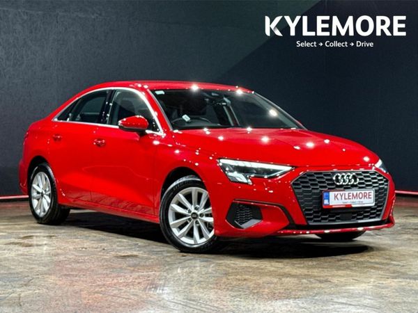 Audi A3 Saloon, Petrol, 2021, Red