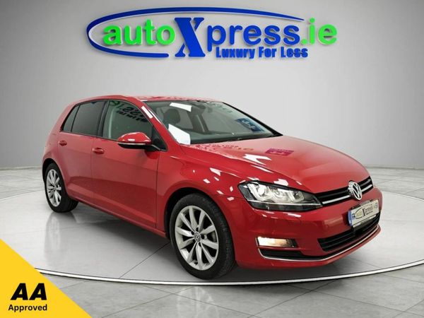 Volkswagen Golf Hatchback, Petrol, 2017, Red
