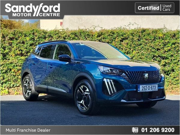 Peugeot 2008 SUV, Electric, 2025, Blue