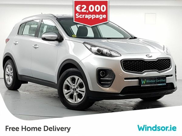 Kia Sportage SUV, Diesel, 2018, Grey