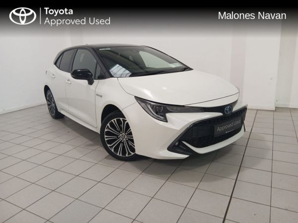 Toyota Corolla Hatchback, Petrol Hybrid, 2019, White
