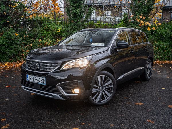 Peugeot 5008 MPV, Petrol, 2018, Black
