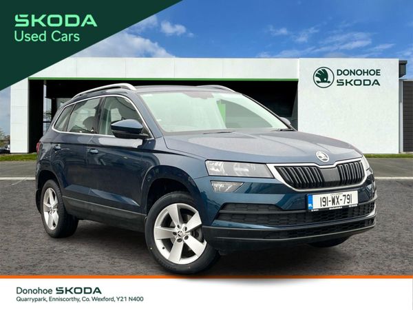 Skoda Karoq Estate, Petrol, 2019, Blue