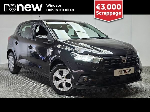 Dacia Sandero Hatchback, Petrol, 2023, Black