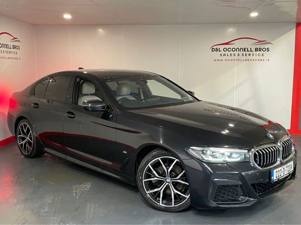 BMW 5-Series Saloon, Diesel, 2022, Black