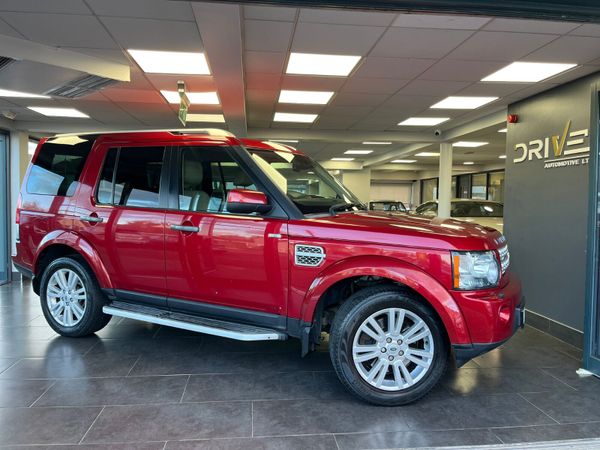 Land Rover Discovery SUV, Diesel, 2013, Red
