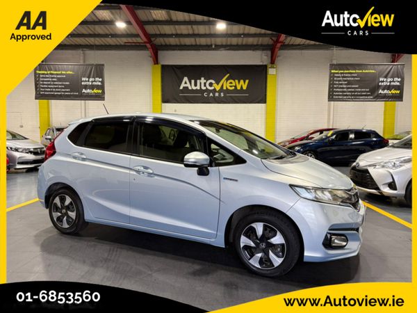 Honda Fit Hatchback, Petrol Hybrid, 2018, Blue