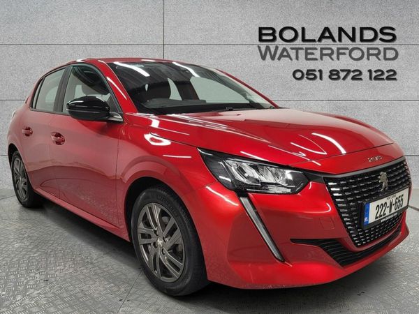 Peugeot 208 Hatchback, Petrol, 2022, Red