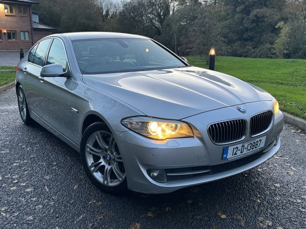 BMW 5-Series Saloon, Diesel, 2012, Silver