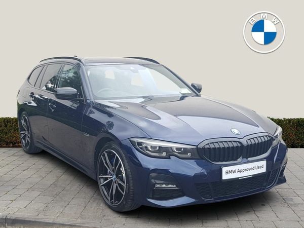 BMW 3-Series Estate, Petrol Plug-in Hybrid, 2022, Blue