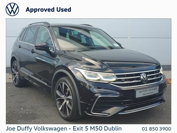 Volkswagen Tiguan SUV, Petrol Hybrid, 2023, Black