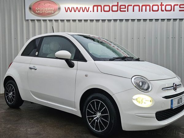 Fiat 500 Hatchback, Petrol, 2017, White