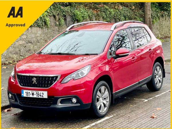 Peugeot 2008 Estate, Petrol, 2018, Red
