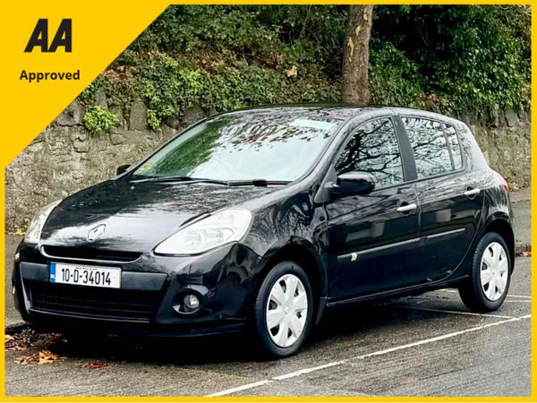 Renault Clio Hatchback, Ethanol Petrol, 2010, Black