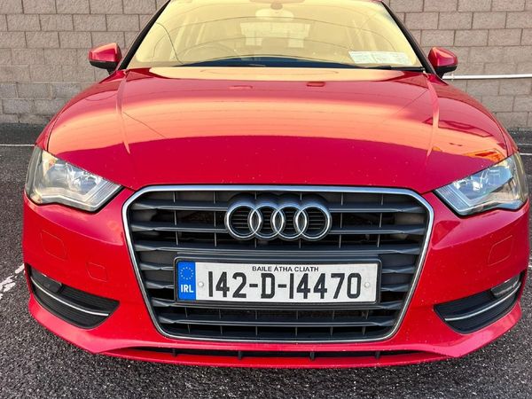 Audi A3 Hatchback, Diesel, 2014, Red