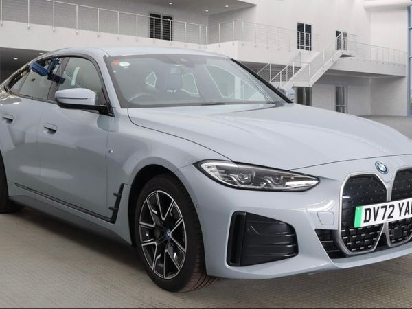 BMW i4 Hatchback, Electric, 2022, Grey