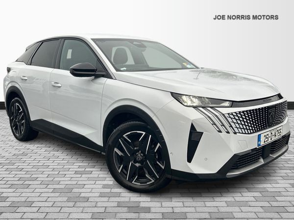 Peugeot 3008 SUV, Petrol Hybrid, 2025, White