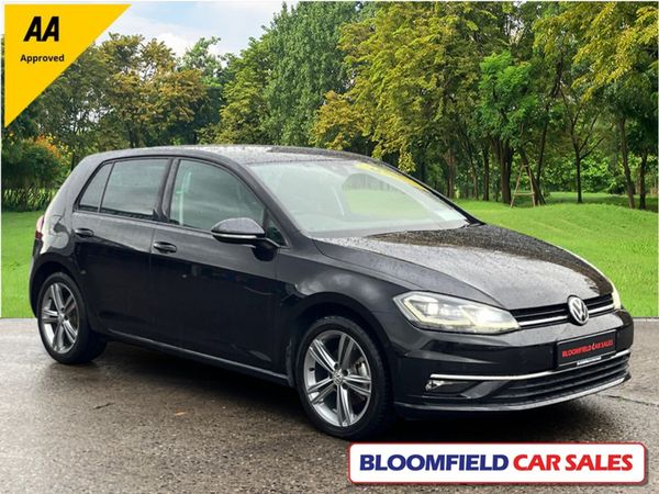 Volkswagen Golf Hatchback, Petrol, 2019, Black