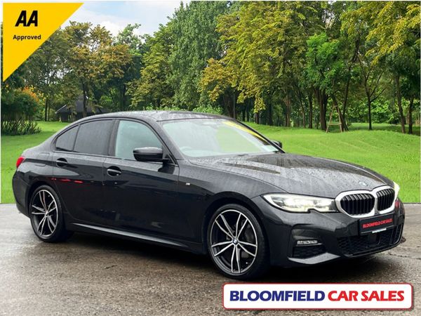 BMW 3-Series Saloon, Diesel, 2019, Black