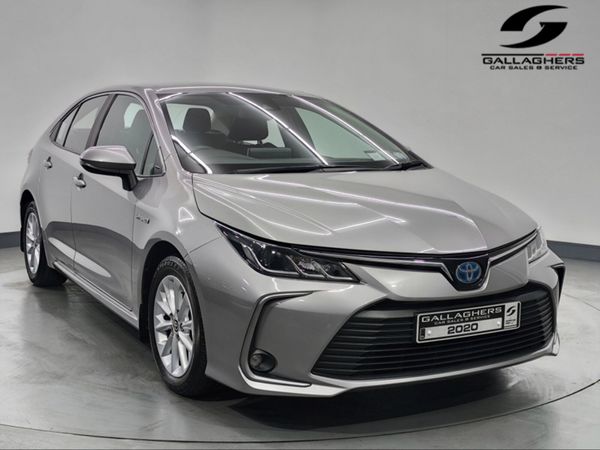 Toyota Corolla Saloon, Petrol Hybrid, 2020, Grey