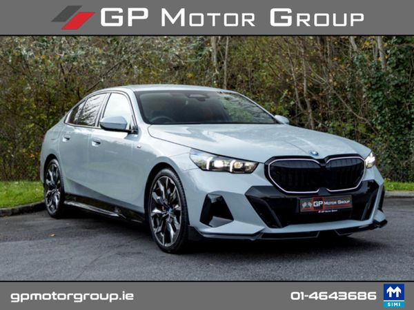 BMW 5-Series Saloon, Petrol Plug-in Hybrid, 2024, Grey