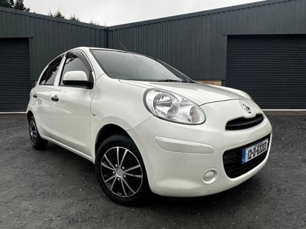 Nissan March Hatchback, Petrol, 2012, White