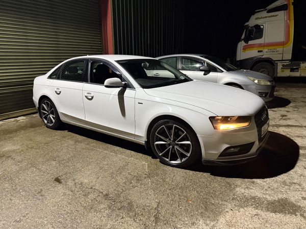 Audi A4 Saloon, Diesel, 2013, White