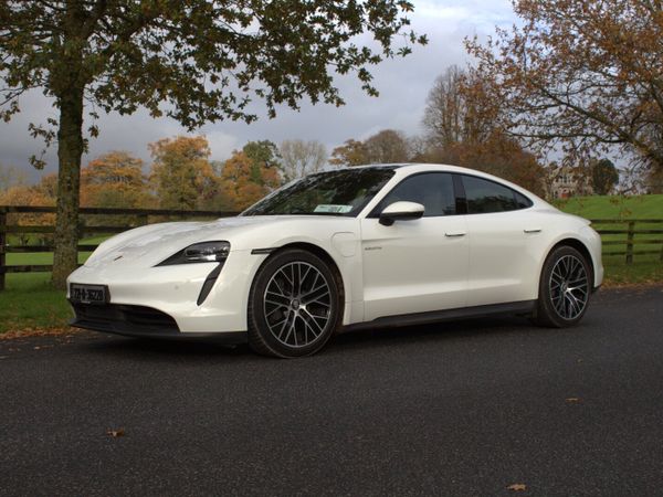 Porsche Taycan Saloon, Electric, 2022, White