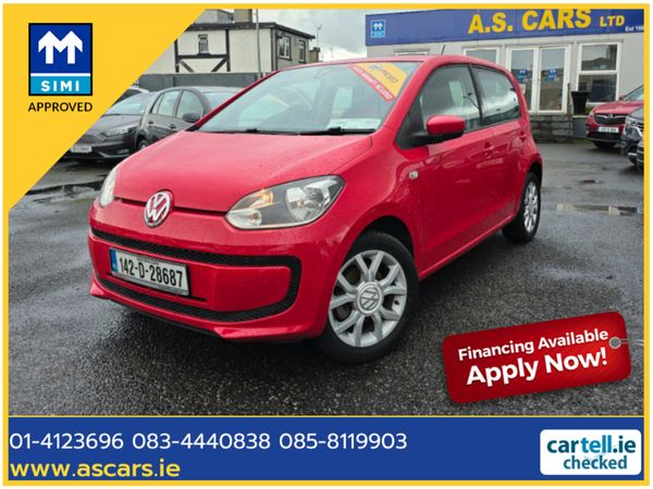 Volkswagen up! Hatchback, Petrol, 2014, Red