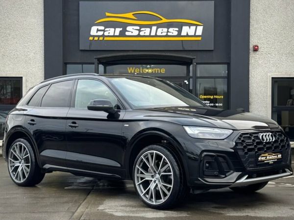 Audi Q5 SUV, Diesel Hybrid, 2021, Black