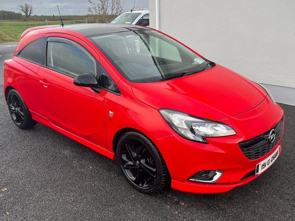 Opel Corsa Hatchback, Petrol, 2015, Red