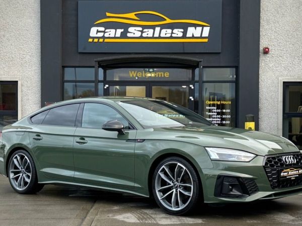 Audi A5 Hatchback, Diesel Hybrid, 2023, Green