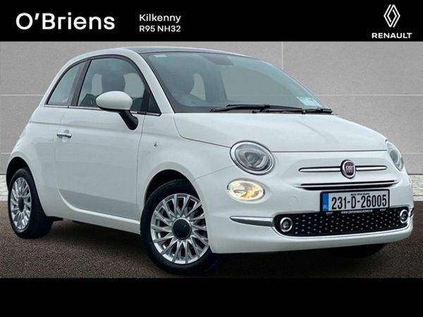 Fiat 500 Hatchback, Petrol, 2023, White